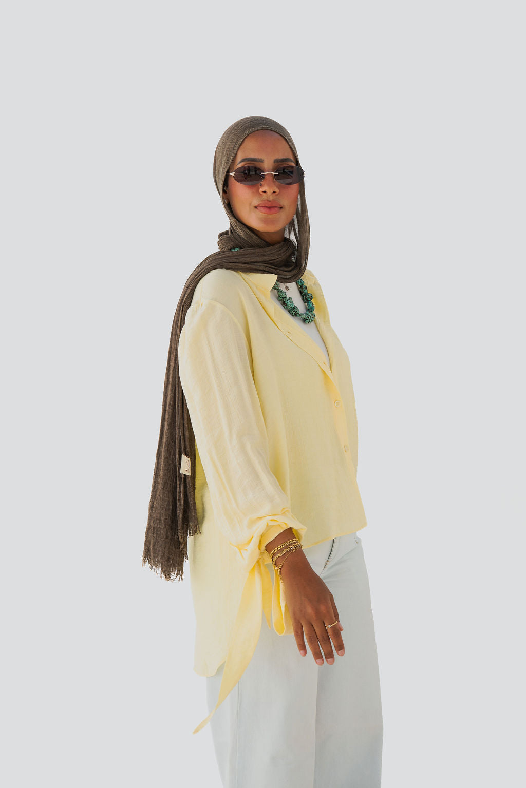 Tie-Sleeve Shirt