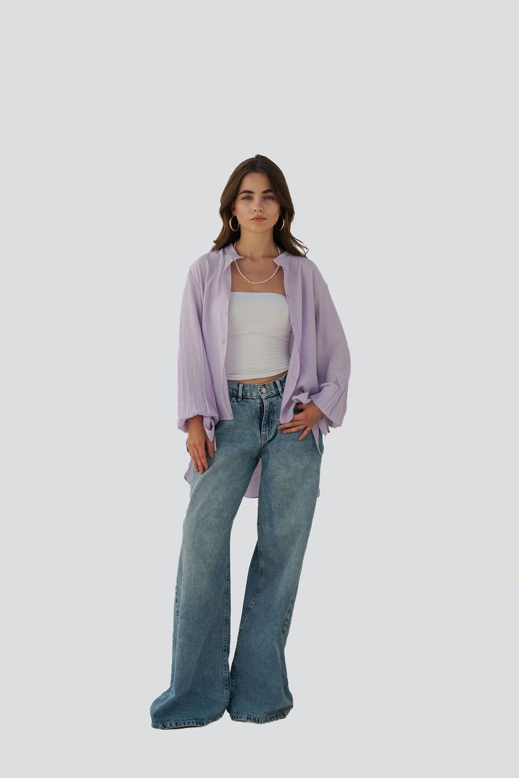 Tie-Sleeve Shirt