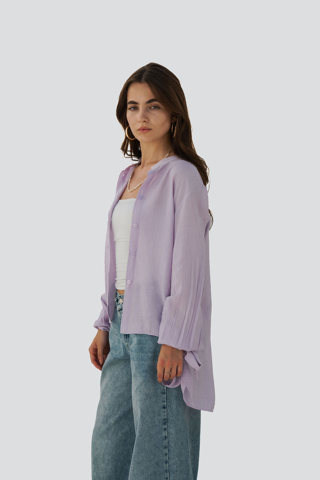 Tie-Sleeve Shirt